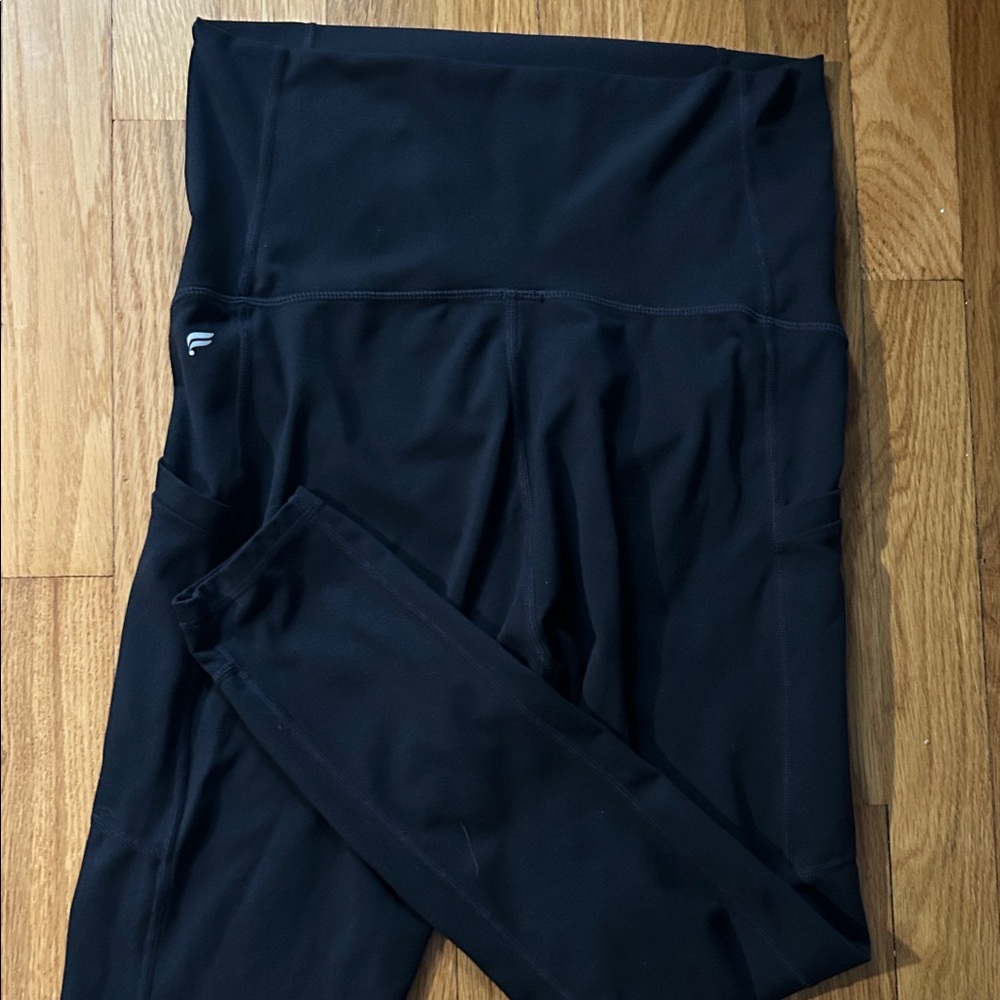 Black Fabletics Maternity PureLux Leggings